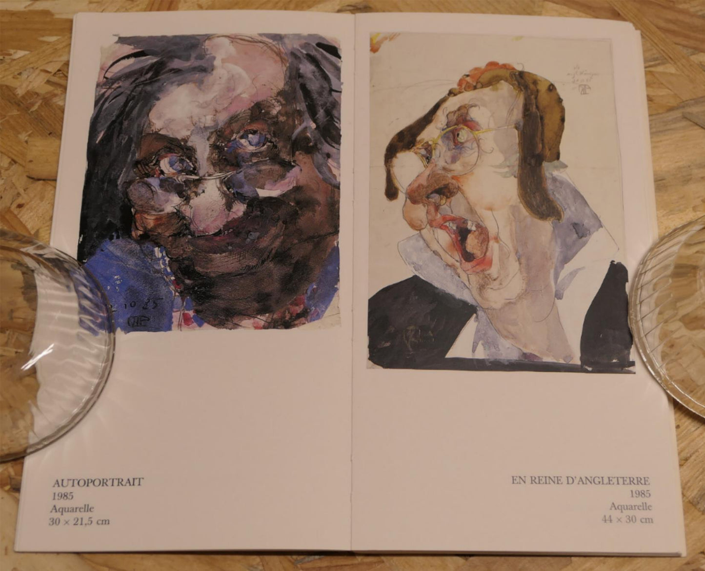 Horst Janssen - Pastels Aquarelles Et Dessins - Berggruen Paris 1986