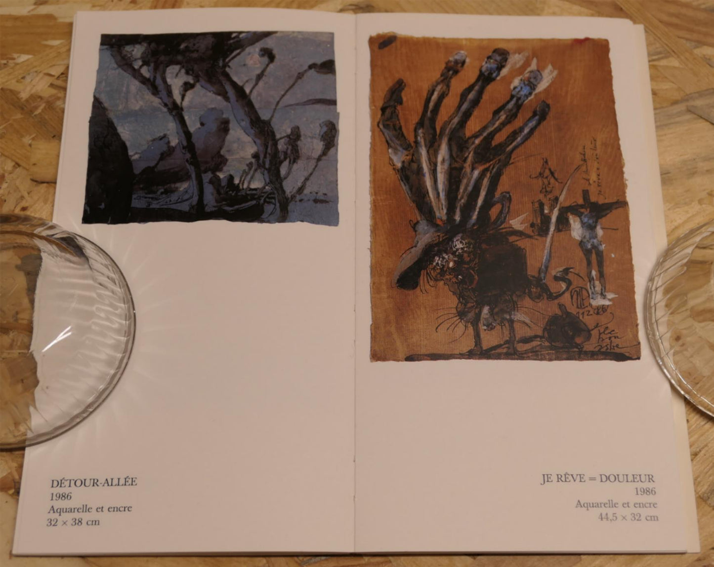 Horst Janssen - Pastels Aquarelles Et Dessins - Berggruen Paris 1986