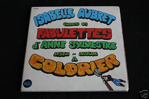 Isabelle Aubret  EP 45T Les Fabulettes d'Anne Sylvestre