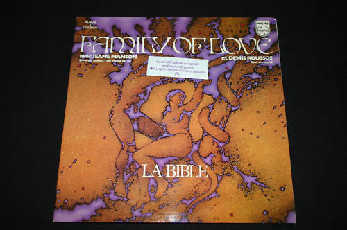 Family of Love + D. Roussos + J. Manson 2 x LP La Bible