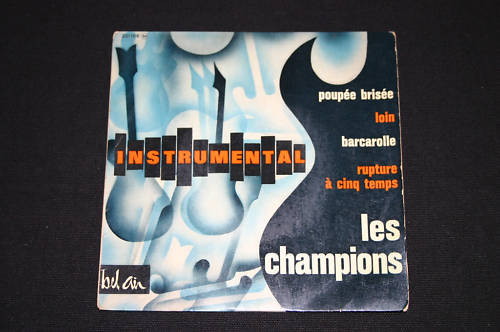 Les Champions   EP 45T 7"   Instrumental   1963