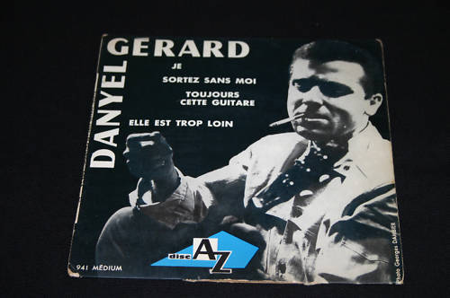 Danyel Gérard   EP 45T 7"   Je   1963
