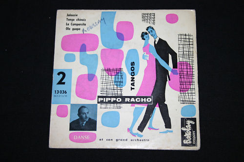 Pippo Racho   EP 45T 7"   Tangos   RARE