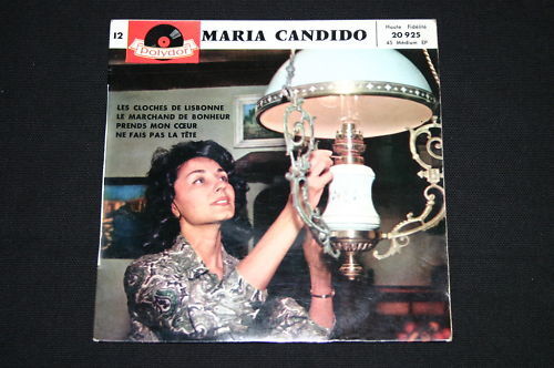 Maria Candido   EP 45T 7"   Les Cloches de Lisbonne