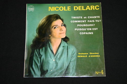 Nicole Delarc   EP 45T 7"   Comment fais-tu ?