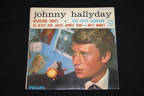 Johnny Hallyday   EP 45T   Madison Twist + 3