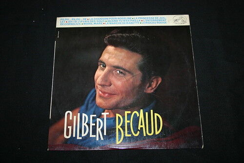 GILBERT BECAUD   LP 25 CM 10"   PILOU PILOU HE