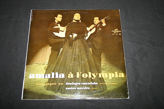 AMALIA RODRIGUES   LP 33T 12"   A L'OLYMPIA