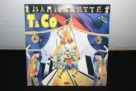 T & CO   MAXI 45T 12"   MARIONNETTE   1983   RARE