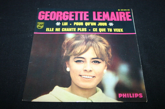 GEORGETTE LEMAIRE   EP 45T 7"   LUI