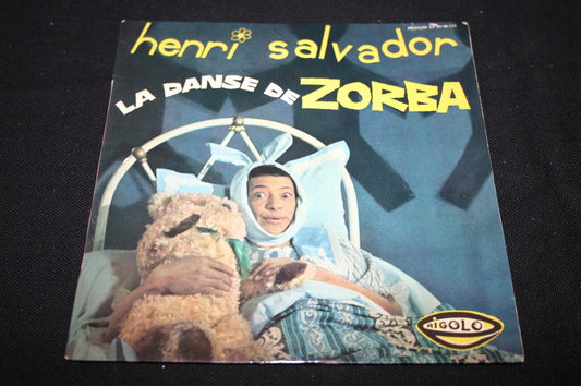 HENRI SALVADOR   EP 45T 7"   LA DANSE DE ZORBA