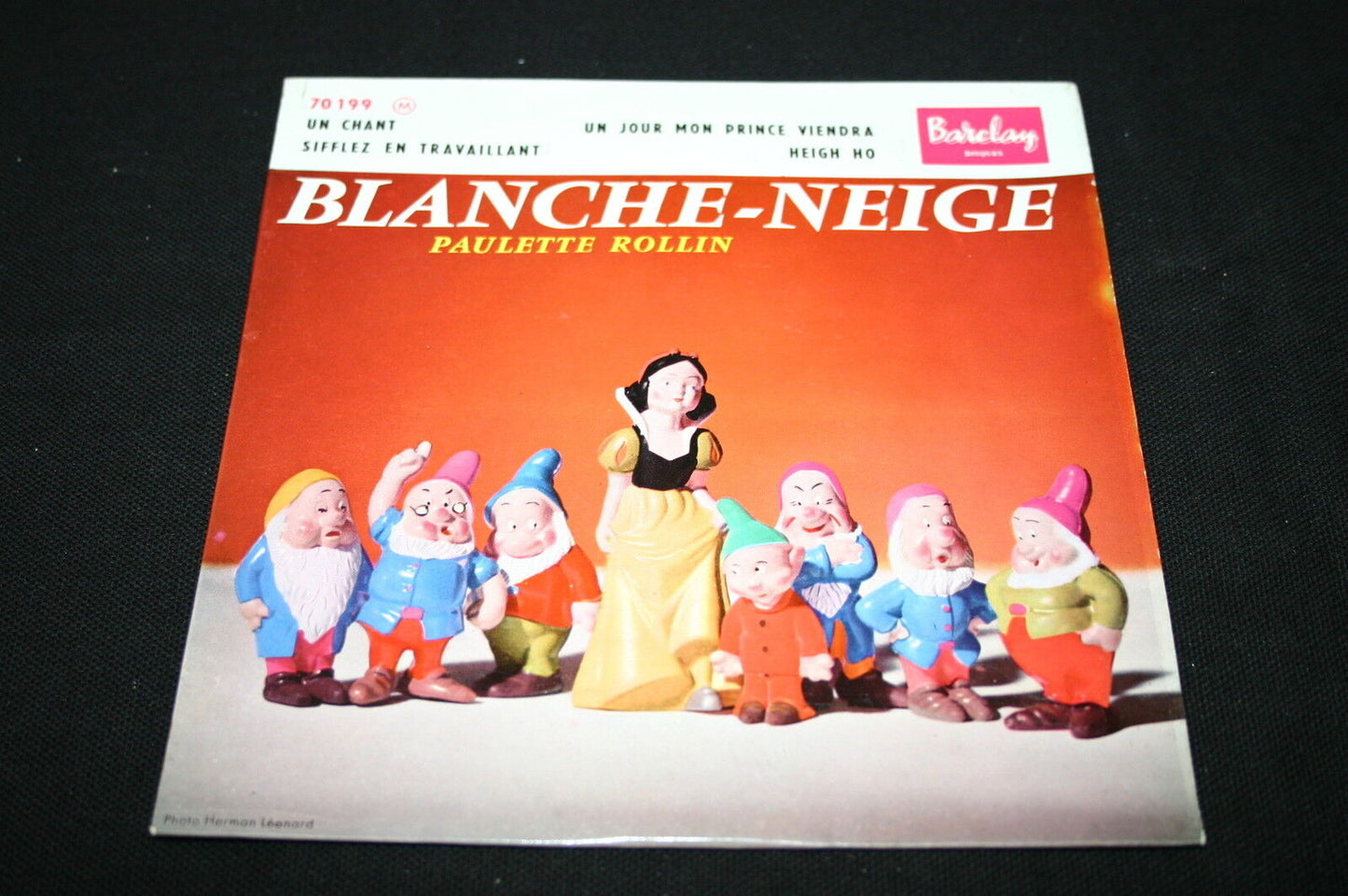 PAULETTE ROLLIN   EP 45T 7"   BLANCHE-NEIGE
