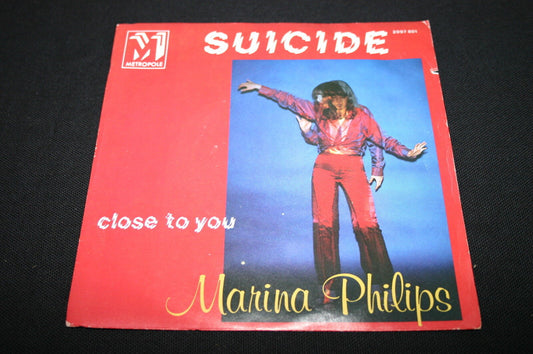 MARINA PHILIPS   SP 45T 7"   SUICIDE   1979