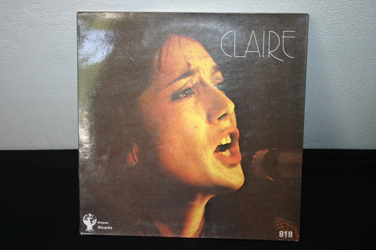 CLAIRE   LP 33T 12"   VIVRE AVEC   RARE