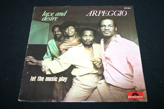 ARPEGGIO   SP 45T 7"   LOVE AND DESIRE   1978