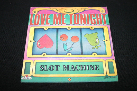 SLOT MACHINE   SP 45T 7"   LOVE ME TONIGHT   1975