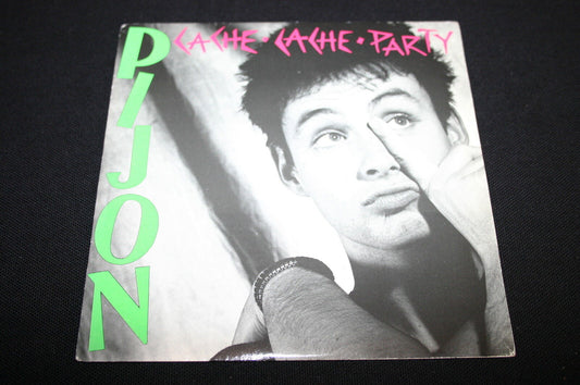 PIJON   SP 45T 7"   CACHE-CACHE PARTY   1986