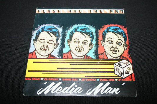 FLASH AND THE PAN   SP 45T 7"   MEDIA MAN   1980
