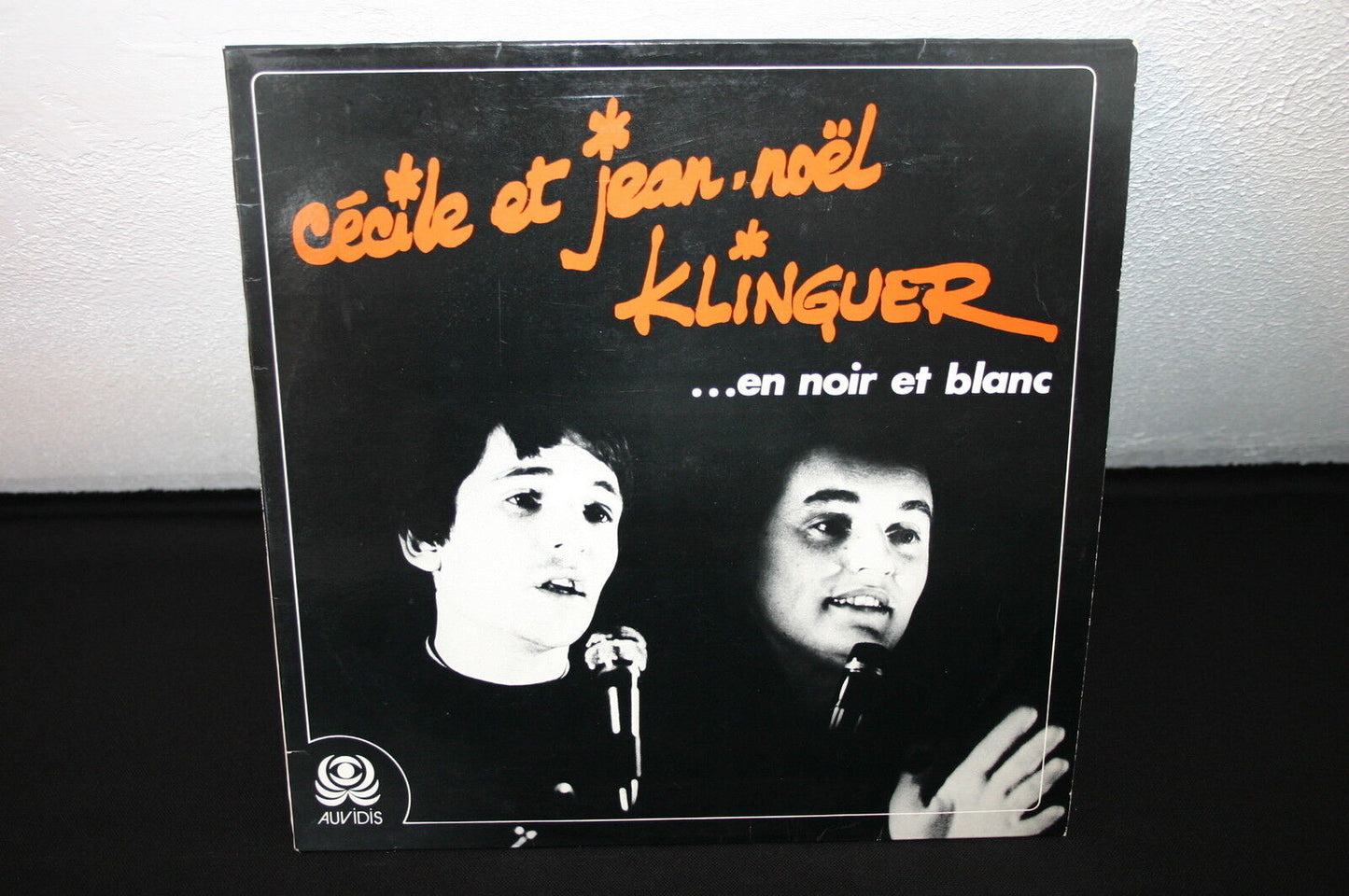 CECILE ET JEAN-NOEL KLINGUER   LP 33T 12"   EN NOIR ET BLANC