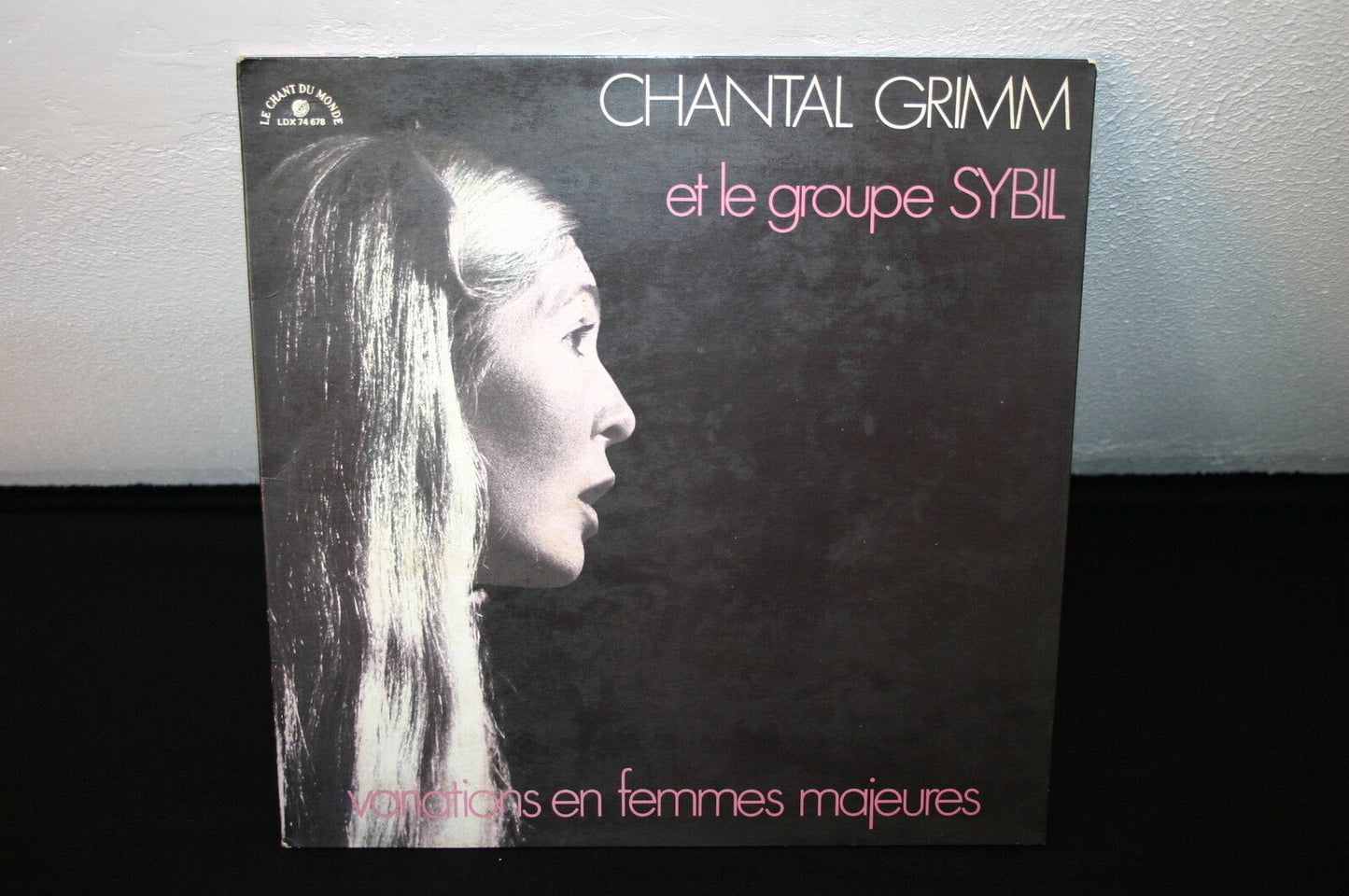 CHANTAL GRIMM + SYBIL   LP 33T 12"   VARIATIONS EN FEMMES MAJEURES    DEDICACE