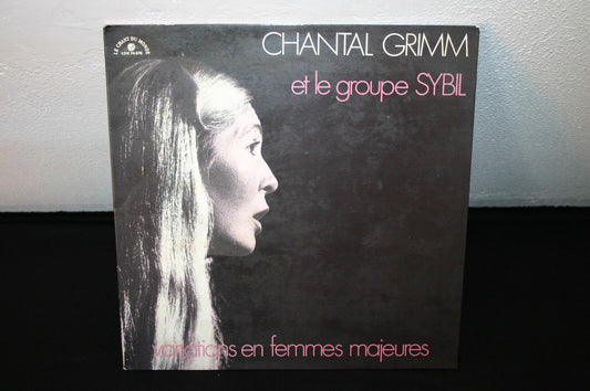 CHANTAL GRIMM + SYBIL   LP 33T 12"   VARIATIONS EN FEMMES MAJEURES    DEDICACE