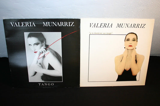 VALERIA MUNARRIZ   LOT DE 2 LP 33T 12"