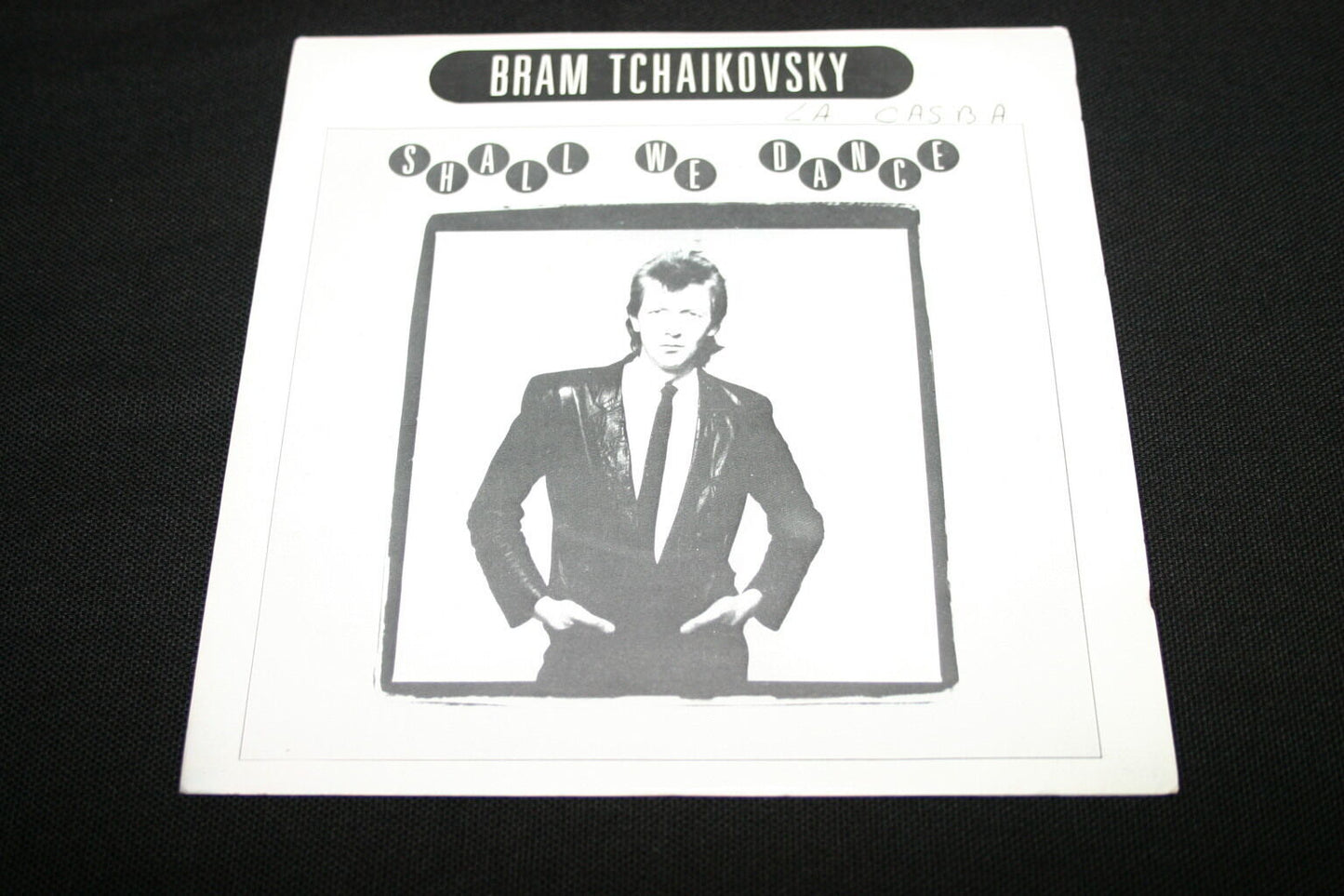 BRAM TCHAIKOVSKY   SP 45T 7"   SHALL WE DANCE   1981