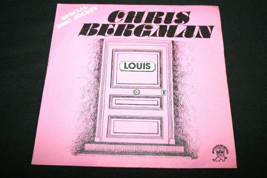 CHRIS BERGMAN   SP 45T 7"   LOUIS   1977