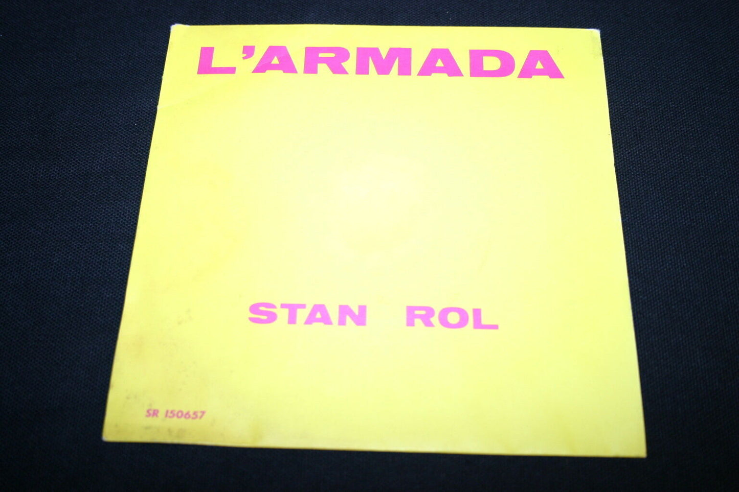 STAN ROL   SP 45T 7"   L'ARMADA   BLUE VINYL