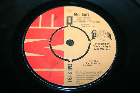 STEVE HARLEY   SP 45T 7"   MR SOFT / SUCH A DREAM   1974
