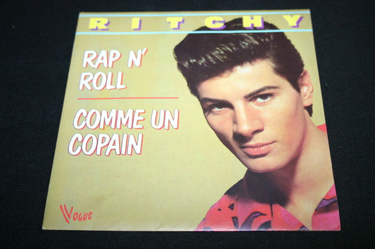 RITCHY   SP 45T 7"   RAP N' ROLL   1983