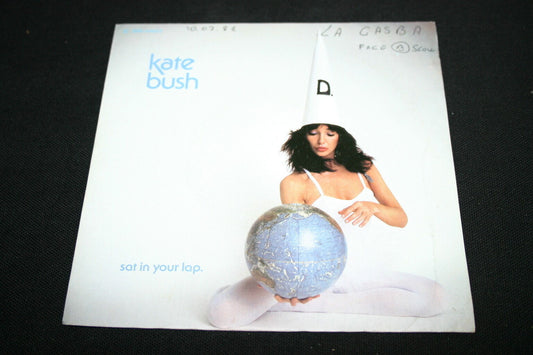 KATE BUSH   SP 45T 7"   SAT IN YOUR LAP   1981