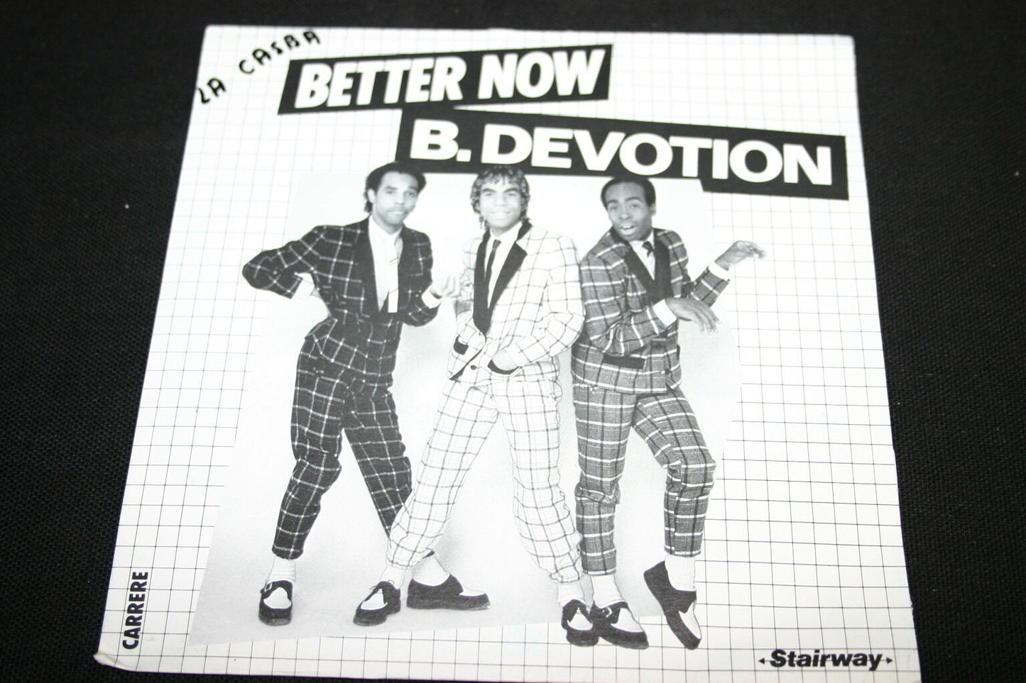 B. DEVOTION   SP 45T 7"   BETTER NOW   1980