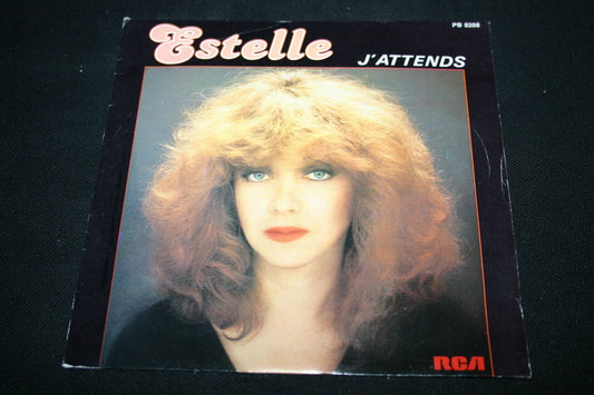 ESTELLE   SP 45T 7"   J'ATTENDS   1978