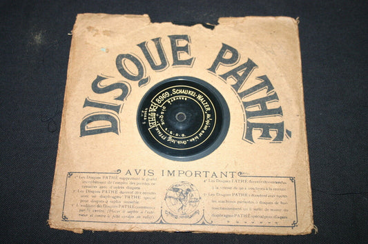 78T FRENCH MUSIC HALL   SCHAUKEL-WALZER ORCHESTRE TZIGANE FALK