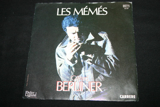 GERARD BERLINER   SP 45T 7"   LES MEMES   1983