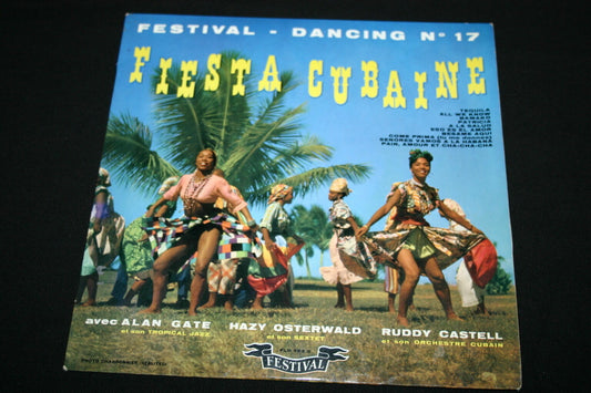 ALAN GATE / HAZY OSTERWALD / RUDDY CASTELL   LP 33T 10"   FIESTA CUBAINE