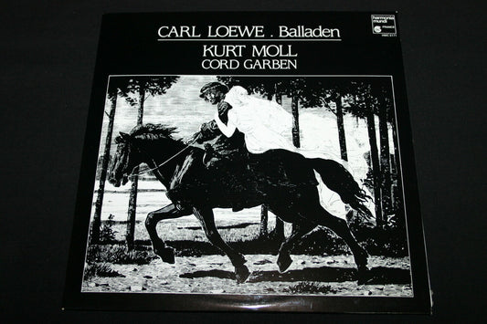 CARL LOEWE Balladen / KURT MOLL / CORD GARBEN   RARE LP 33T 12"   1986  HMC 5171