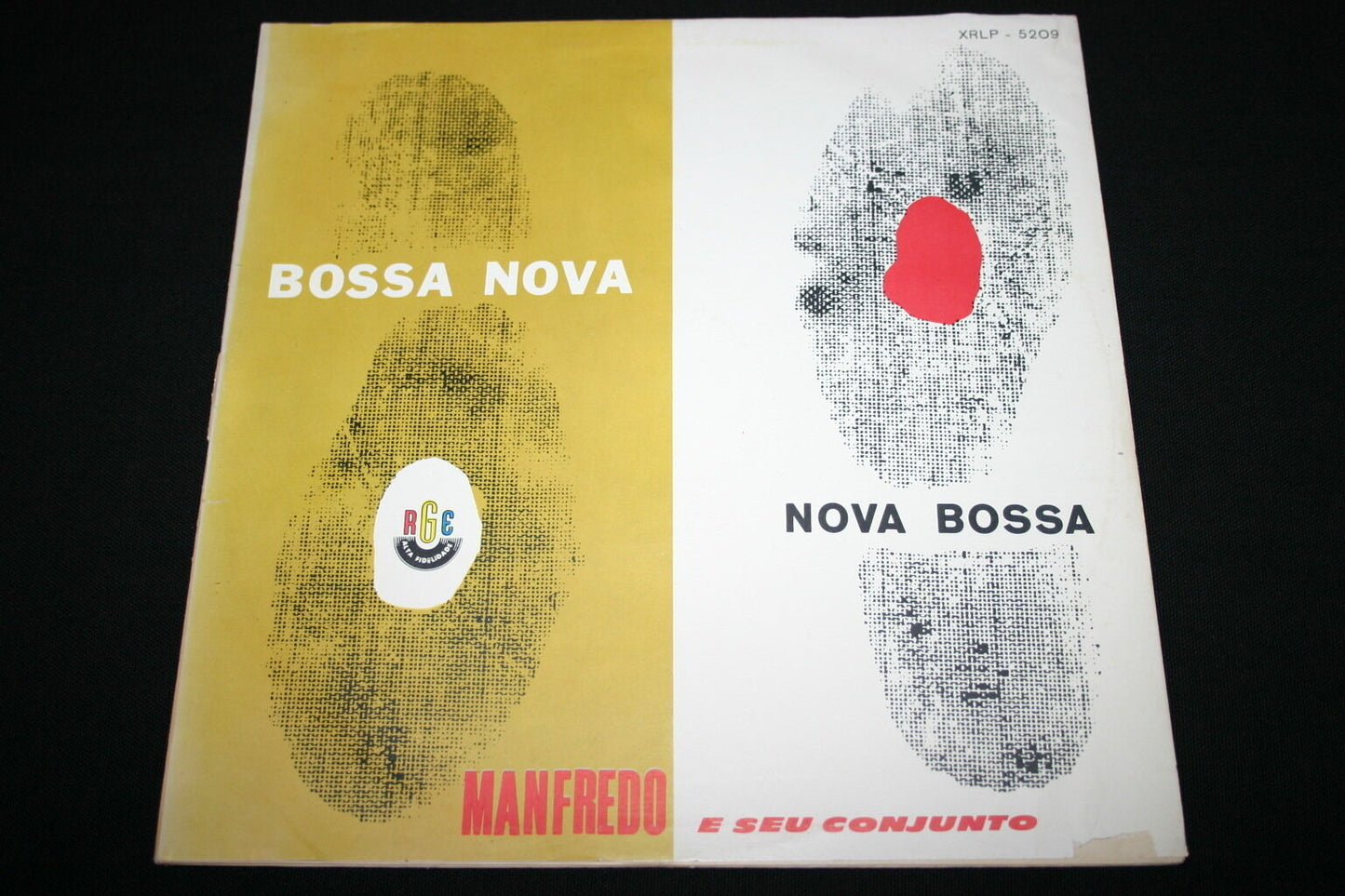 MANFREDO E SEU CONJUNTO   LP 33T 12"   BOSSA NOVA ... NOVA BOSSA   RARE BRAZIL