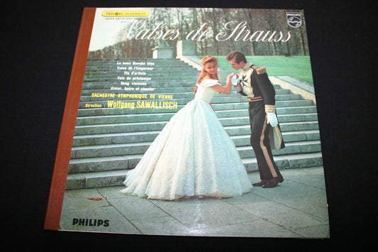 WOLFGANG SAWALLISCH   LP 33T 12"   VALSES DE STRAUSS