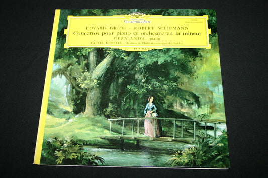 GEZA ANDA / RAFAEL KUBELIK / GRIEG / SCHUMANN   LP 33T 12"