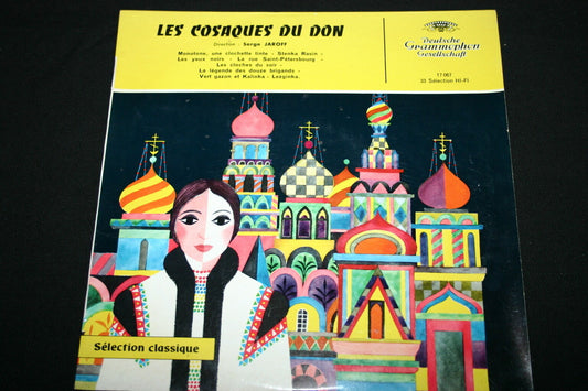 SERGE JAROFF / LES COSAQUES DU DON   LP 33T 10"   DG 17067