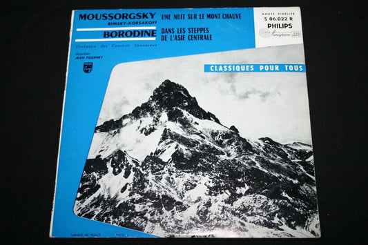 JEAN FOURNET / MOUSSORGSKY / RIMSKY-KORSAKOFF / BORODINE   LP 33T 10"
