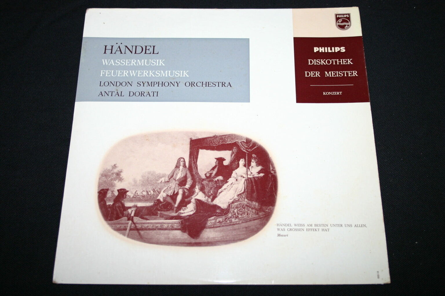 ANTAL DORATI / HANDEL / WASSERMUSIK   LP 33T 10"