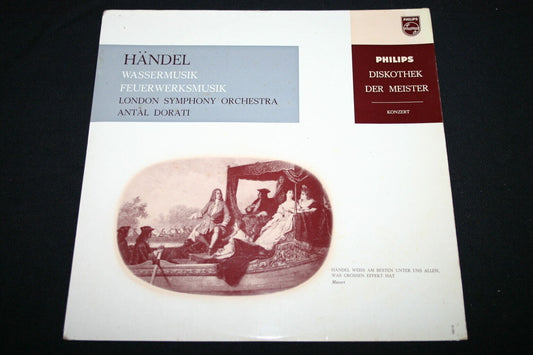 ANTAL DORATI / HANDEL / WASSERMUSIK   LP 33T 10"