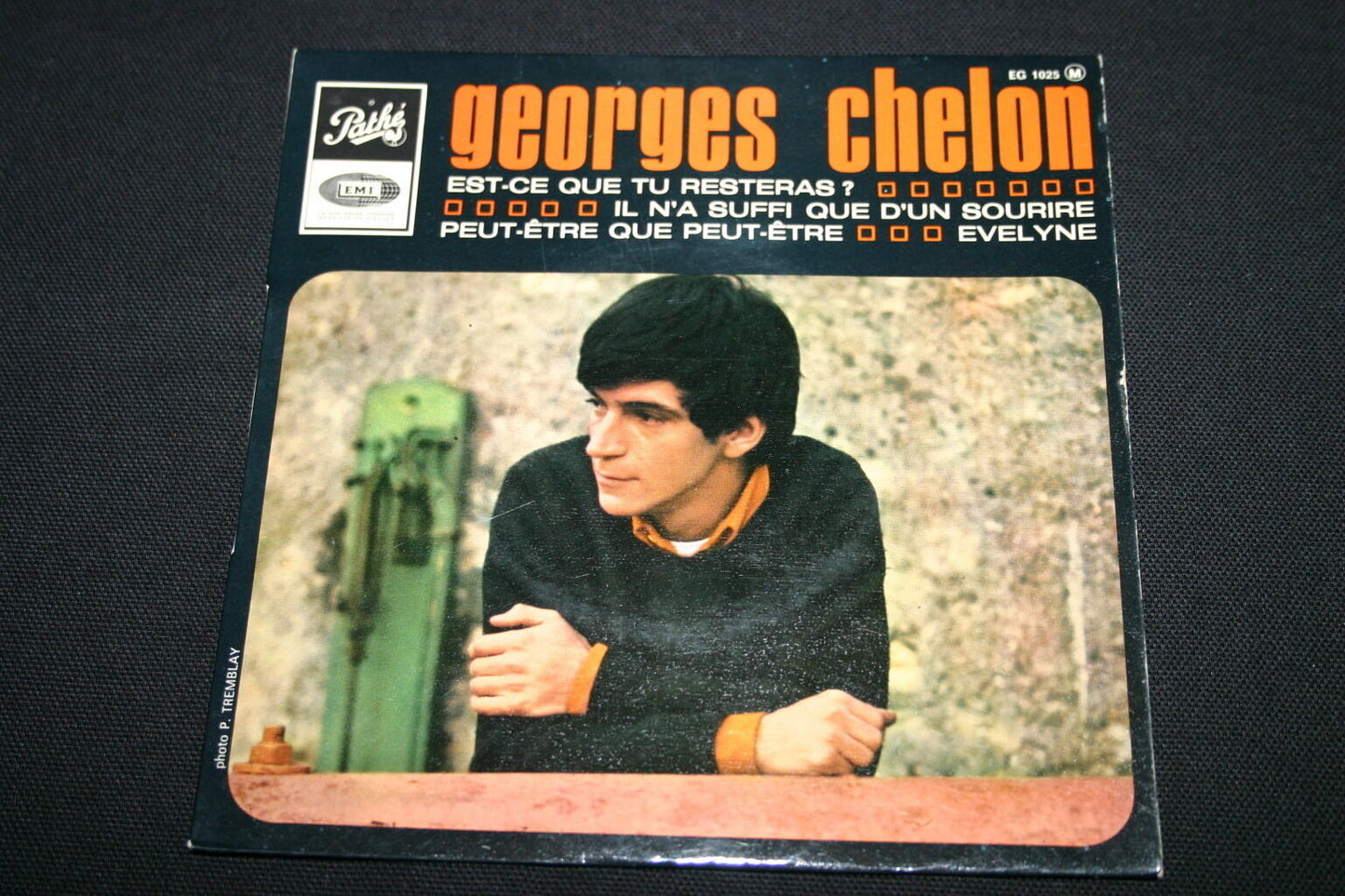 GEORGES CHELON   EP 45T 7"   IL N'A SUFFI QUE D'UN SOURIRE