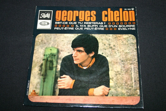 GEORGES CHELON   EP 45T 7"   IL N'A SUFFI QUE D'UN SOURIRE
