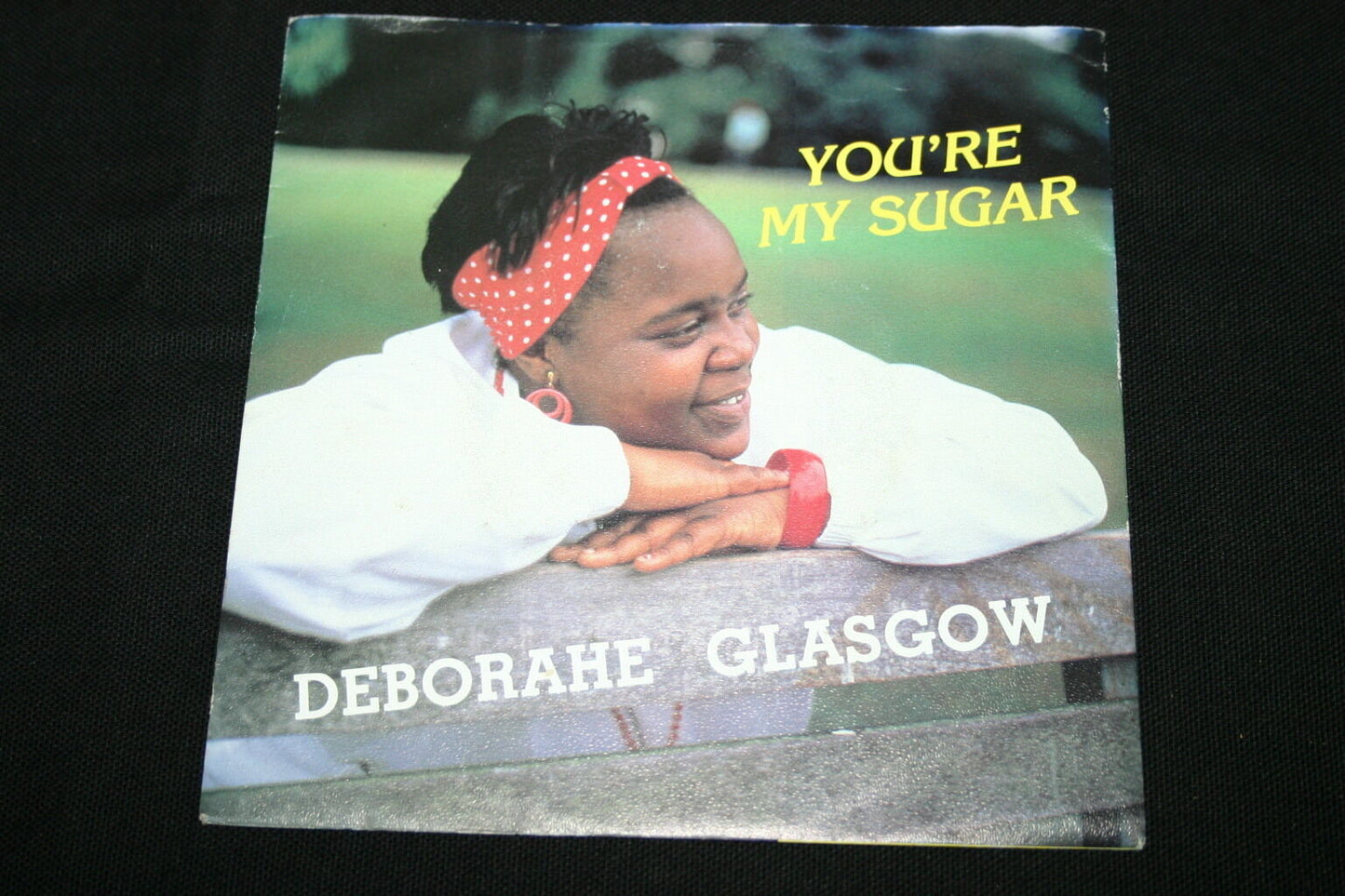 DEBORAHE GLASGOW   SP 45T 7"   YOU'RE MY SUGAR   1986