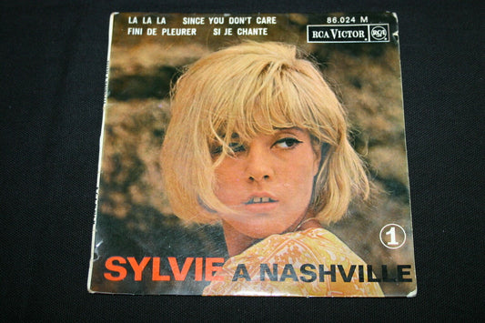 SYLVIE VARTAN   EP 45T 7"   A NASHVILLE   SI JE CHANTE   1964