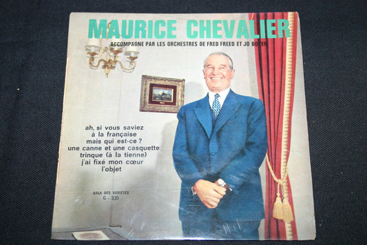 MAURICE CHEVALIER   EP 45T 7"   AH, SI VOUS SAVIEZ